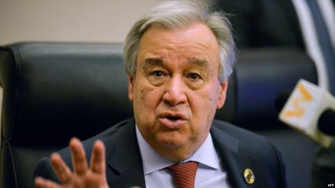 Secretario general de la ONU - Antonio Guterres